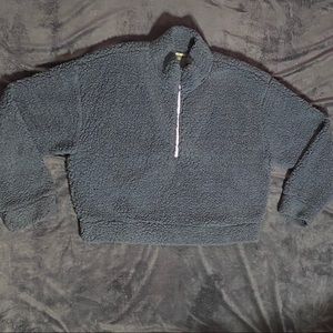 Fuzzy Half Zip